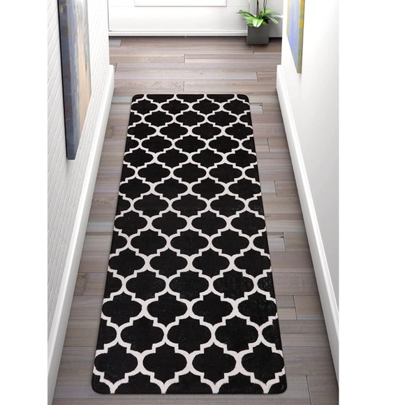 2X6’ Lahome Moroccan Runner Rug Non Slip Farmhouse Hallway Entryway Washable NEW - Picture 4 of 8